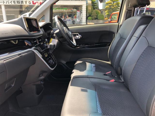 カスタム RS ハイパーリミテッドSAIII 5年保証付 衝突被害軽減ブレーキ LEDライト オートライト オートマチックハイビーム ハーフレザーシート シートヒーター アイドリングストップ スマートキー プッシュスタート 純正アルミホイール(10枚目)