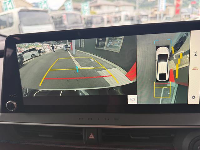 プリウス Z ディスプレイオーディオ パノラミックビューモニター スマートキー セーフティセンス デジタルミラー パワーゲート パワーシート レザーシート LED ETC BSM 純正アルミ シートベンチレーション(18枚目)