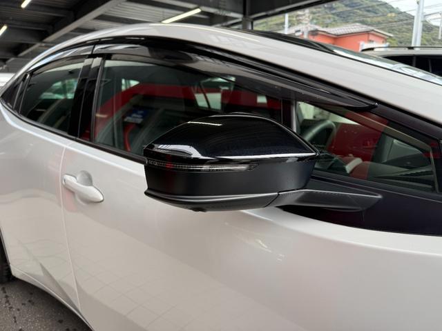 プリウス Z ディスプレイオーディオ パノラミックビューモニター スマートキー セーフティセンス デジタルミラー パワーゲート パワーシート レザーシート LED ETC BSM 純正アルミ シートベンチレーション(22枚目)