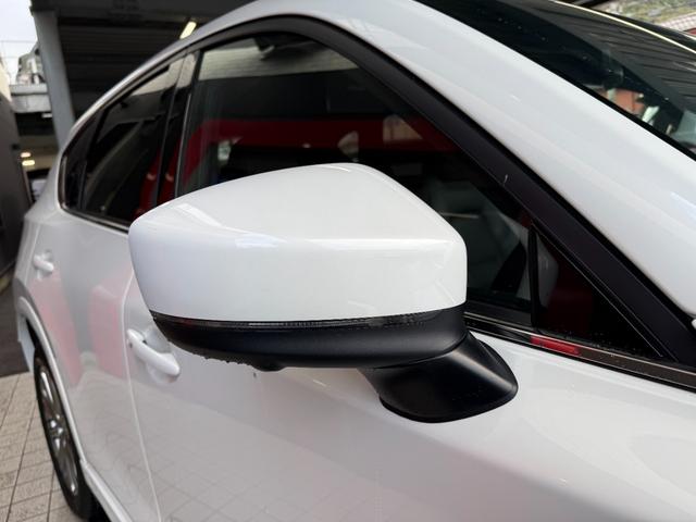 CX-5 XD エクスクルーシブモード ディスプレイオーディオ 360°セーフティ 360°カメラ スマートキー レザーシート メモリーパワーシート BOSEサウンド ドライブレコーダー ETC LED BSM 純正アルミ パワーゲート(21枚目)