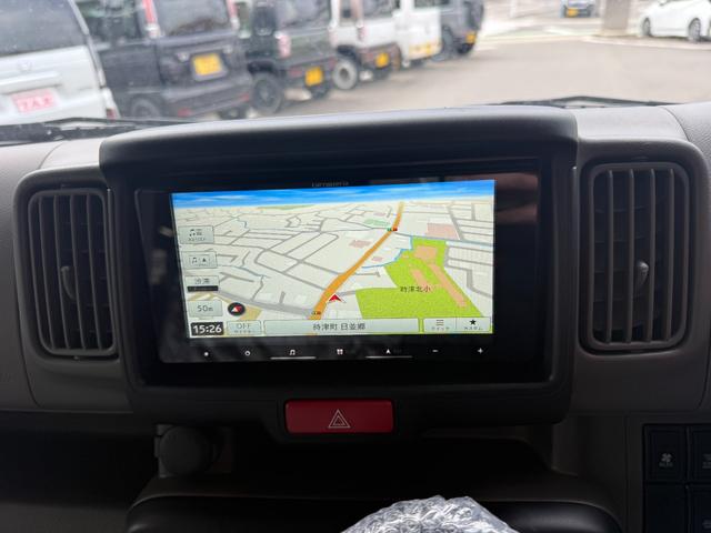 エブリイ Jリミテッド 8インチナビ フルセグ スマートキー 両側パワースライド セーフティサポート LED シートヒーター(11枚目)