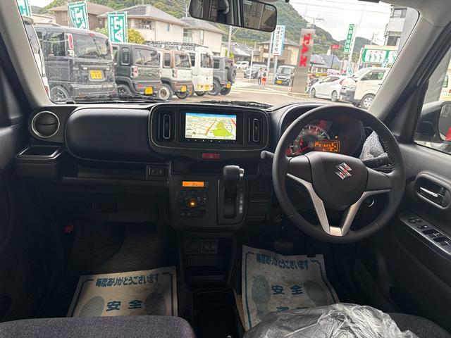 アルト ハイブリッドX メモリーナビ フルセグ セーフティサポート スマートキー シートヒーター LED 純正アルミ(4枚目)