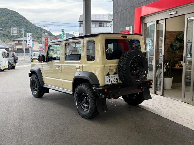 ジムニーノマド FC ダムド little.D 9インチナビ フルセグ セーフティサポート スマートキー シートヒーター クルーズコントロール カンタービレ15インチアルミ ナンバー移設キット LED BFグッドリッチ(3枚目)