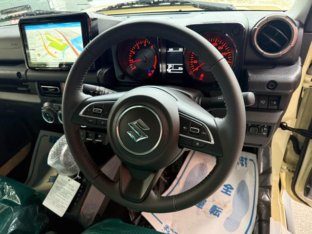 ジムニーノマド FC ダムド little.D 9インチナビ フルセグ セーフティサポート スマートキー シートヒーター クルーズコントロール カンタービレ15インチアルミ ナンバー移設キット LED BFグッドリッチ(9枚目)