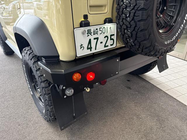 ジムニーノマド FC ダムド little.D 9インチナビ フルセグ セーフティサポート スマートキー シートヒーター クルーズコントロール カンタービレ15インチアルミ ナンバー移設キット LED BFグッドリッチ(22枚目)