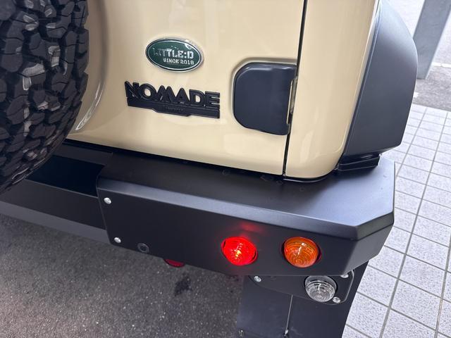 ジムニーノマド FC ダムド little.D 9インチナビ フルセグ セーフティサポート スマートキー シートヒーター クルーズコントロール カンタービレ15インチアルミ ナンバー移設キット LED BFグッドリッチ(28枚目)