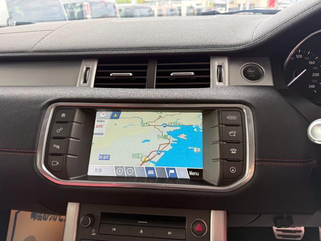 レンジローバーイヴォーク ＨＳＥダイナミック　純正ナビ　フルセグ　パノラミックビューモニター　スマートキー　シートヒーター　メモリーパワーシート　パワーゲート　ガラスルーフ　ＥＴＣ　ＬＥＤ　純正アルミ　パドルシフト　ＭＥＲＩＤＩＡＮサウンド（12枚目）