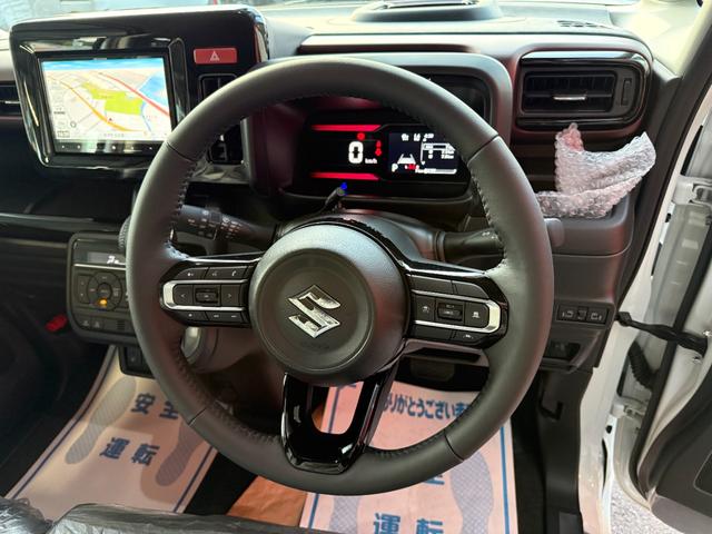 スペーシアカスタム ハイブリッドXS 8インチナビ フルセグ 両側パワースライド セーフティサポート 両側パワースライド スマートキー シートヒーター 純正アルミ LED ヘッドアップディスプレイ クルーズコントロール ハンドルヒーター(9枚目)