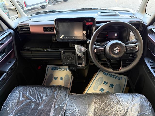 スペーシアカスタム ハイブリッドXSターボ スマートキー 9インチナビ フルセグ BT USB 全方位モニター LEDライト フォグランプ ヘッドアップディスプレイ 両側パワースライド オットマン シートヒーター ステアリングヒーター(5枚目)