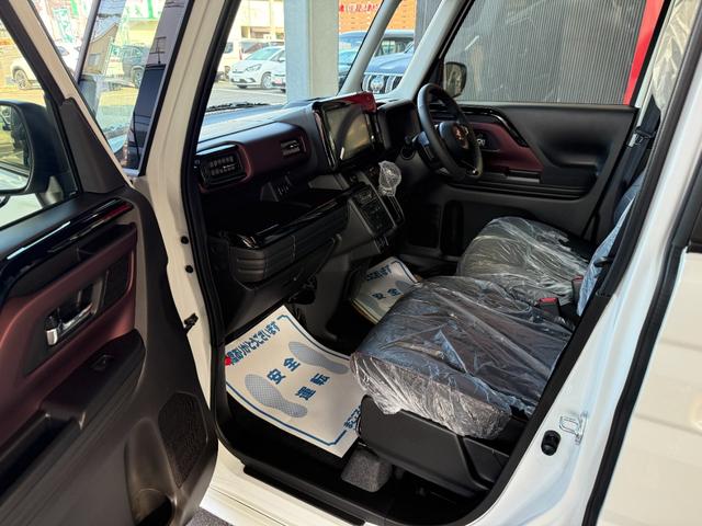 スペーシアカスタム ハイブリッドXSターボ スマートキー 9インチナビ フルセグ BT USB 全方位モニター LEDライト フォグランプ ヘッドアップディスプレイ 両側パワースライド オットマン シートヒーター ステアリングヒーター(13枚目)