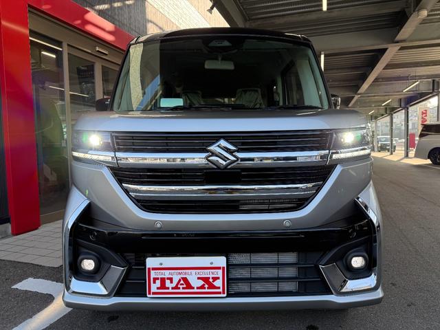 スペーシアカスタム ハイブリッドXS スマートキー 8インチナビ フルセグ CD DVD LEDライト フォグランプ ヘッドアップディスプレイ 両側パワースライド オットマン シートヒーター ステアリングヒーター セーフティサポート(14枚目)