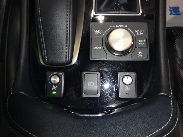 LS460 Fスポーツ HDDナビ フルセグ バックカメラ サンルーフ 黒革シート シートヒーター シートクーラー ステアヒーター ETC HID ソナー スマートキー 純正19アルミ クルーズコントロール(14枚目)