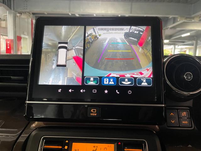 マイスタイル DAMDノマドフェイスチェンジキット ディーン15インチAW オープンカントリーRTタイヤ ルーフラック 9インチナビ フルセグ CD DVD 全方位モニター LEDライト 両側パワースライド(22枚目)