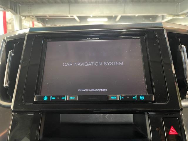 アルファード ２．５Ｓ　８インチナビ　フルセグ　ＣＤ　ＤＶＤ　バックカメラ　フリップダウンモニター　ＥＴＣ　両側パワースライド　ＬＥＤライト　フォグランプ（4枚目）