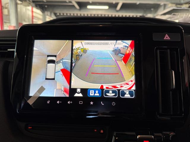 ソリオバンディット ハイブリッドＭＶ　スマートキー　９インチナビ　フルセグ　ＣＤ　ＤＶＤ　ＢＴ　ＵＳＢ　全方位モニター　ＬＥＤライト　フォグランプ　シートヒーター　両側パワースライド　ヘッドアップディスプレイ　セーフティサポート　ＢＳＭ（6枚目）