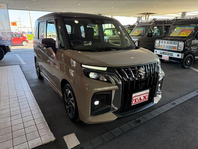 ソリオバンディット ハイブリッドＭＶ　スマートキー　９インチナビ　フルセグ　ＣＤ　ＤＶＤ　ＢＴ　ＵＳＢ　全方位モニター　ＬＥＤライト　フォグランプ　シートヒーター　両側パワースライド　ヘッドアップディスプレイ　セーフティサポート　ＢＳＭ（24枚目）