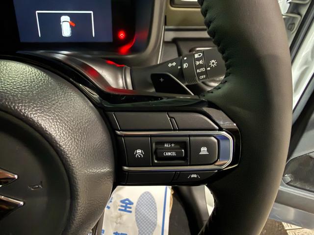 クロスビー ハイブリッドMZ スマートキー 9インチナビ フルセグ BT USB HDMI 全方位モニター LEDライト フォグランプ シートヒーター ステアリングヒーター ヘッドアップディスプレイ セーフティサポート(8枚目)