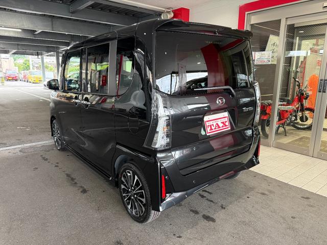 タント カスタムＲＳリミテッド　スマートキー　８インチナビ　フルセグ　ＣＤ　ＤＶＤ　バックカメラ　ＬＥＤライト　フォグランプ　シートヒーター　ＥＴＣ　両側パワースライド　１５インチＡＷ（10枚目）