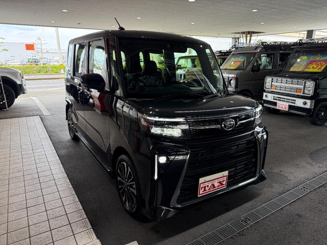 タント カスタムＲＳリミテッド　スマートキー　８インチナビ　フルセグ　ＣＤ　ＤＶＤ　バックカメラ　ＬＥＤライト　フォグランプ　シートヒーター　ＥＴＣ　両側パワースライド　１５インチＡＷ（24枚目）