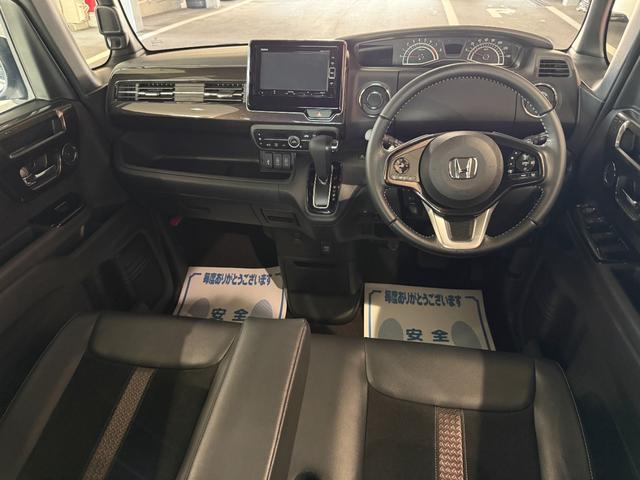 N-BOXカスタム G・Lターボホンダセンシング スマートキー メモリーナビ フルセグ CD DVD バックカメラ BT USB 両側パワースライド LEDライト フォグランプ ETC 15インチAW(21枚目)