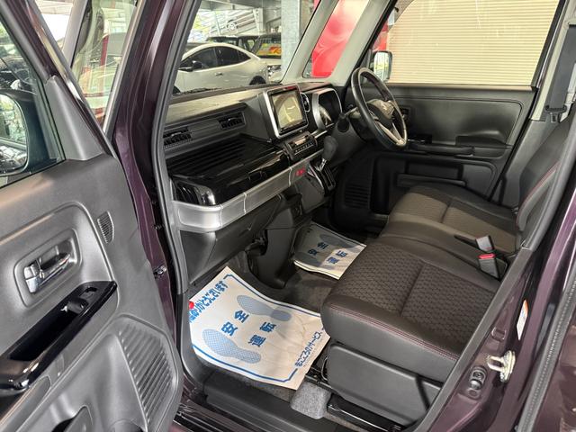 スペーシアカスタム ハイブリッドXS スマートキー 8インチナビ フルセグ CD DVD 全方位モニター LEDライト フォグランプ シートヒーター ETC ヘッドアップディスプレイ 両側パワースライド セーフティサポート 15インチAW(9枚目)