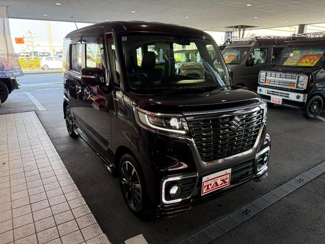 スペーシアカスタム ハイブリッドXS スマートキー 8インチナビ フルセグ CD DVD 全方位モニター LEDライト フォグランプ シートヒーター ETC ヘッドアップディスプレイ 両側パワースライド セーフティサポート 15インチAW(27枚目)