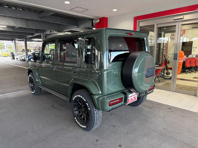 ジムニーノマド ＦＣ　ＤＡＭＤアドバンス　ＣＳＴゼロワンハイパー１６インチＡＷ　ジオランダーＡＴタイヤ　９インチナビ　フルセグ　ＣＤ　ＤＶＤ　ＬＥＤライト　フォグランプ　シートヒーター　セーフティサポート　フロントカメラ（21枚目）