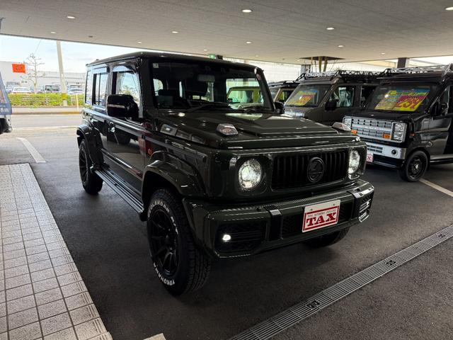 ジムニーノマド ＦＣ　ＤＡＭＤアドバンス　ＣＳＴゼロワンハイパー１６インチＡＷ　ジオランダーＡＴタイヤ　９インチナビ　フルセグ　ＣＤ　ＤＶＤ　ＬＥＤライト　フォグランプ　シートヒーター　セーフティサポート　フロントカメラ（32枚目）