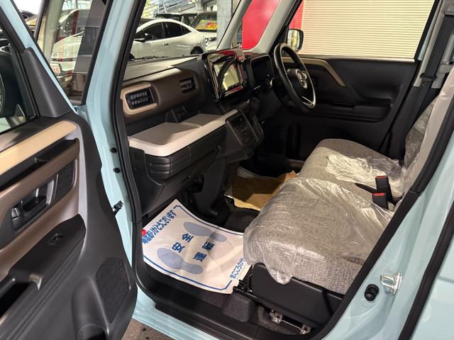 スペーシア ハイブリッドＸ　スマートキー　８インチナビ　フルセグ　ＣＤ　ＤＶＤ　ＬＥＤライト　シートヒーター　両側パワースライド　セーフティサポート　オットマン（16枚目）