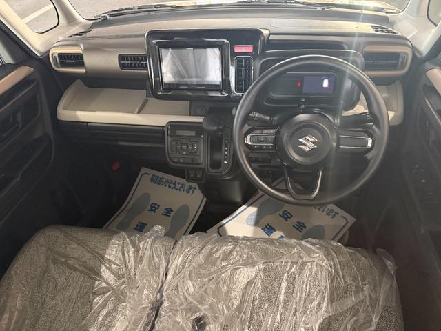 スペーシア ハイブリッドX スマートキー 8インチナビ フルセグ CD DVD LEDライト シートヒーター オットマン 両側パワースライド セーフティサポート(13枚目)