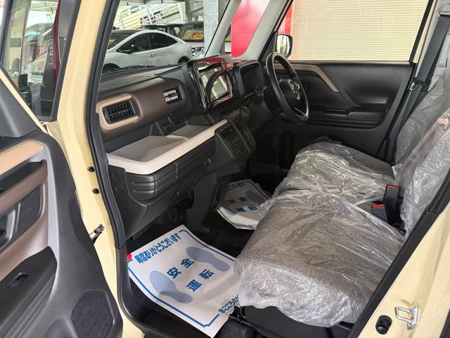 スペーシア ハイブリッドX スマートキー 8インチナビ フルセグ CD DVD LEDライト シートヒーター オットマン 両側パワースライド セーフティサポート(14枚目)