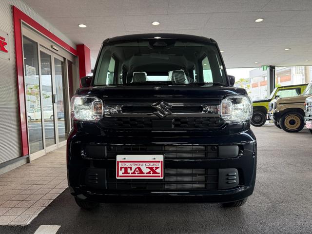 スペーシア スマートキー 8インチナビ フルセグ CD DVD LEDライト 両側パワースライド シートヒーター オットマン セーフティサポート(5枚目)