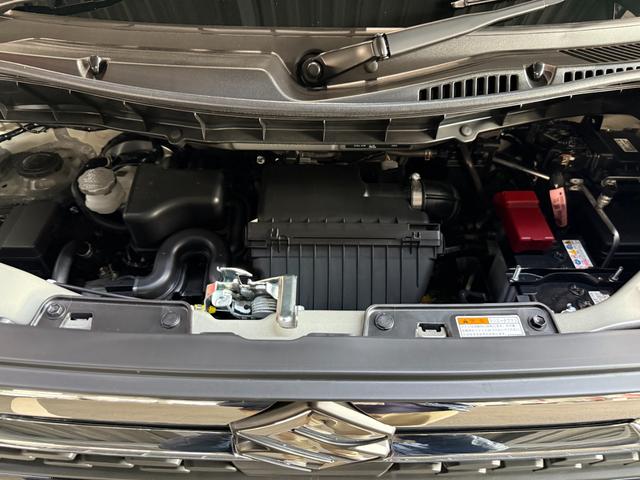 スペーシア スマートキー 8インチナビ フルセグ CD DVD LEDライト 両側パワースライド シートヒーター オットマン セーフティサポート(21枚目)