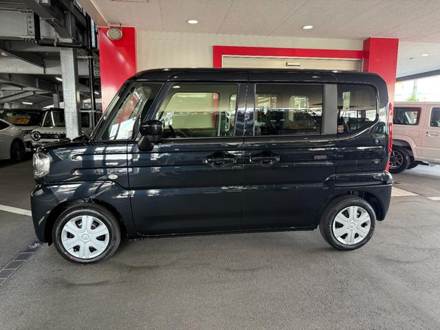 スペーシア スマートキー 8インチナビ フルセグ CD DVD LEDライト 両側パワースライド シートヒーター オットマン セーフティサポート(29枚目)