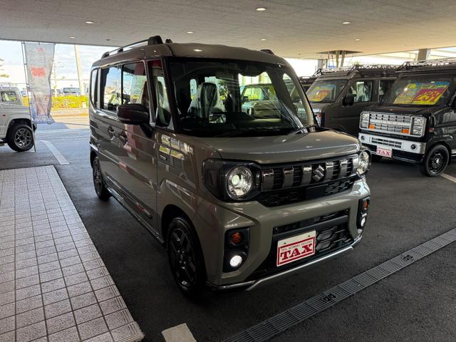 スペーシアギア ハイブリッドXZ スマートキー 8インチナビ フルセグ CD DVD LEDライト フォグランプ オットマン シートヒーター ステアリングヒーター 両側パワースライド ヘッドアップディスプレイ セーフティサポート(5枚目)