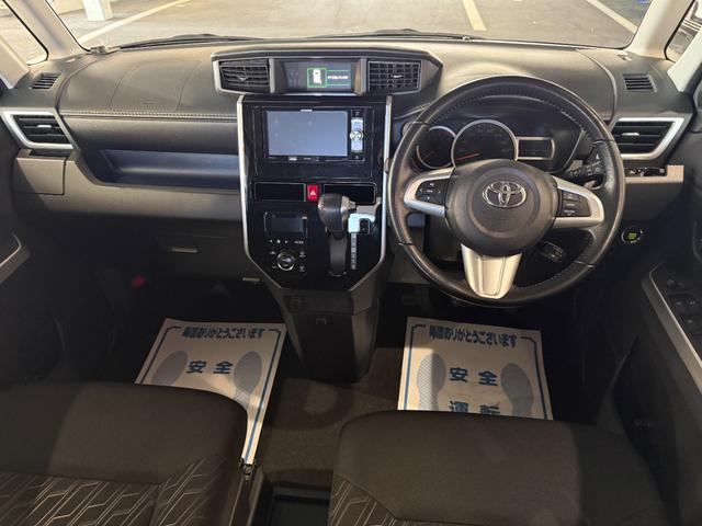 ルーミー カスタムG S ワンオーナー スマートキー メモリーナビ フルセグ CD DVD バックカメラ ETC LEDライト フォグランプ 両側パワースライド 14インチAW(27枚目)