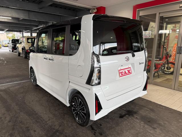 タント カスタムＲＳリミテッド　スマートキー　８インチナビ　フルセグ　ＣＤ　ＤＶＤ　バックカメラ　ＬＥＤライト　フォグランプ　シートヒーター　ＥＴＣ　両側パワースライド　１５インチＡＷ（11枚目）