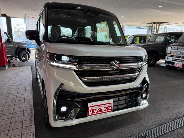 スペーシアカスタム ハイブリッドＸＳターボ　９インチナビ　フルセグ　全方位モニター　両側パワースライド　シートヒーター　ステアヒーター　オットマン　ＨＵＤ　ＬＥＤライト　ＬＥＤフォグ　クリアランスソナー　スマートキー　１５インチＡＷ（25枚目）