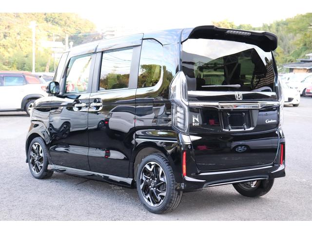 Ｎ－ＢＯＸカスタム Ｇ・Ｌターボホンダセンシング　８インチナビ／バックカメラ／ＴＶ／Ｂｌｕｅｔｏｏｔｈ／ＣＤ／ＤＶＤ／前後ドラレコ／ＥＴＣ／ＬＥＤライト／両側パワースライドドア／ハーフレザーシート／純正１５インチアルミ／アダプティブクルコン（2枚目）