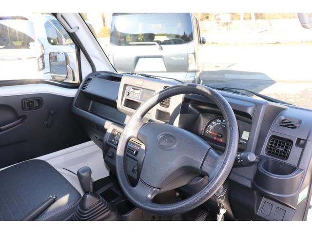 ハイゼットトラック スタンダード 3方開/マニュアルエアコン/パワステ/ABS/荷台ゴムマット/ドアバイザー/ラジオ/5速MT/禁煙車(17枚目)