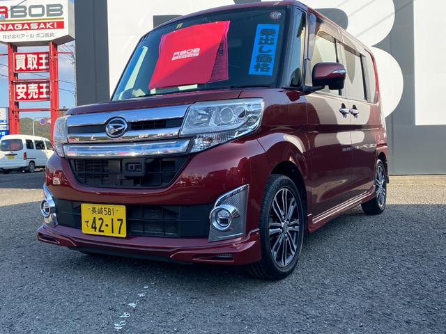 タント カスタムＲＳ　ＳＡ　両側パワースライドドア　ターボ　リアモニター付き（7枚目）