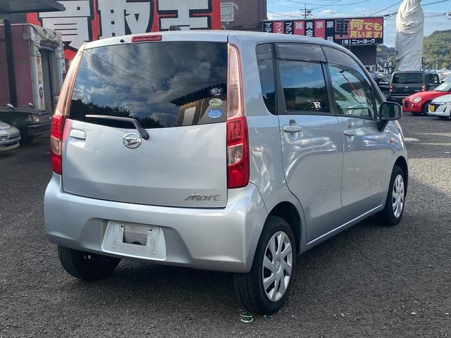 ムーヴ Ｌ　盗難防止アラーム　ＰＳ　ＰＷ　ベンチシートフルフラット　ＡＣ　キーレス付き　運転席助手席エアバック　運転席エアバッグ　フロントベンチシート　衝突安全ボディ　ＡＢＳ（6枚目）