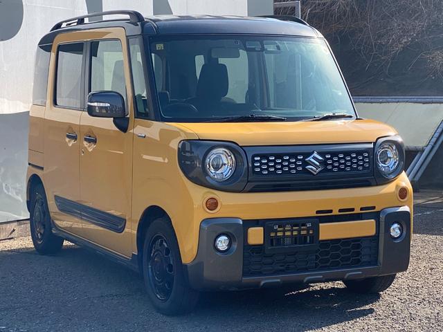 スペーシアギア ハイブリッドＸＺ　アイストップ　ＢＴ接続　ＡＨＢ　ＶＳＡ　ナビ付　シートヒター　パワーウインドウ　ＬＥＤ　イモビライザー　キーフリー　ＥＴＣ付き　メモリーナビ　パワステ　Ｗエアバック　フルフラット　バックカメラ　ＳＲＳ（5枚目）