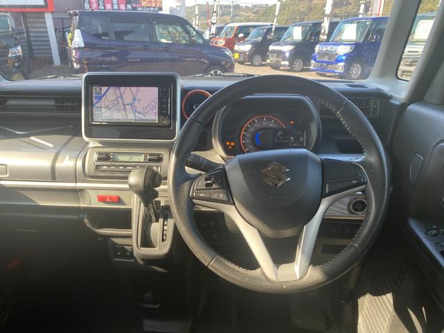 スペーシアギア ハイブリッドＸＺ　アイストップ　ＢＴ接続　ＡＨＢ　ＶＳＡ　ナビ付　シートヒター　パワーウインドウ　ＬＥＤ　イモビライザー　キーフリー　ＥＴＣ付き　メモリーナビ　パワステ　Ｗエアバック　フルフラット　バックカメラ　ＳＲＳ（14枚目）