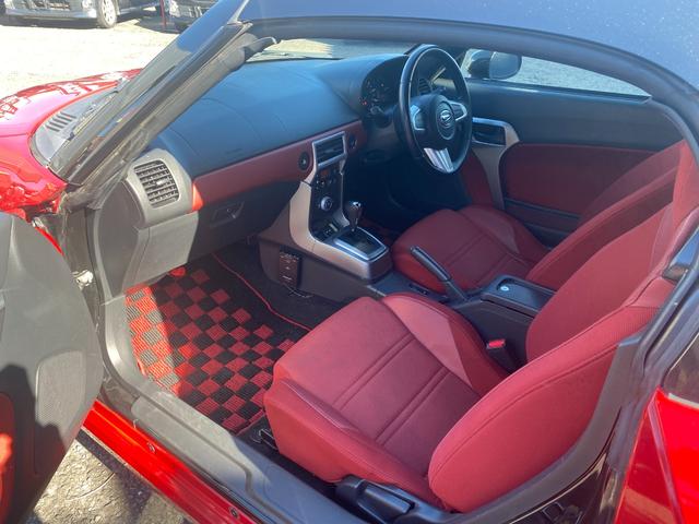 コペン セロ 助手席エアバック Sキー キーレスエントリー フルオートエアコン ETC車載器 運転席エアバッグ LEDヘットランプ パワーウインドウ ABS 衝突安全ボディ シートヒーター パワーステアリング(23枚目)