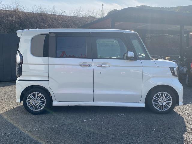 Ｎ－ＢＯＸカスタム Ｇ・Ｌホンダセンシング　ベンチ　助手席エアバック　クリソナ　フルフラットシート　エアＢ　オートＬＥＤ　バックアイカメラ　キーフリーシステム　スマートキーＰスタート　レーンアシスト　クルーズコントロール　盗難防止システム　ＰＷ（6枚目）