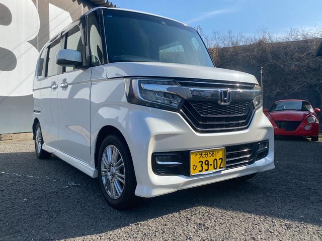 Ｎ－ＢＯＸカスタム Ｇ・Ｌホンダセンシング　ベンチ　助手席エアバック　クリソナ　フルフラットシート　エアＢ　オートＬＥＤ　バックアイカメラ　キーフリーシステム　スマートキーＰスタート　レーンアシスト　クルーズコントロール　盗難防止システム　ＰＷ（11枚目）