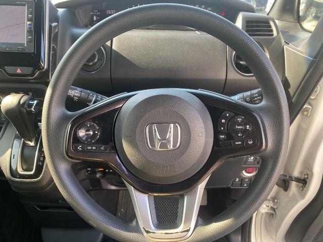 Ｎ－ＢＯＸカスタム Ｇ・Ｌホンダセンシング　ベンチ　助手席エアバック　クリソナ　フルフラットシート　エアＢ　オートＬＥＤ　バックアイカメラ　キーフリーシステム　スマートキーＰスタート　レーンアシスト　クルーズコントロール　盗難防止システム　ＰＷ（19枚目）