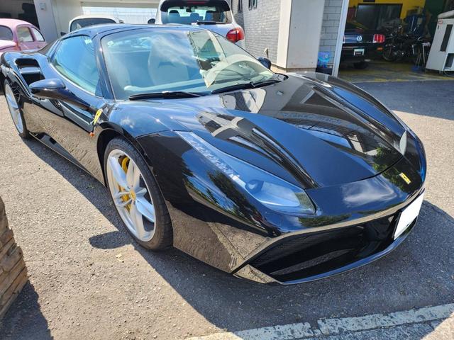 ４８８スパイダー 　電動オープン、革シート、スマートキー、ＬＥＤヘッドライト、純正アルミ（9枚目）