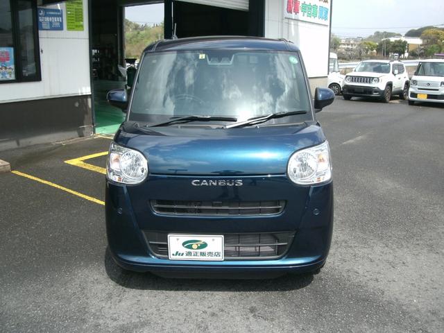 ムーヴキャンバス セオリーＸ　／衝突被害軽減ブレーキ／車線逸脱警報／アクセル踏み間違い防止／自動ハイビーム／障害物センサー／両側電動スライドドア／スマートキー／アイドリングストップ（10枚目）